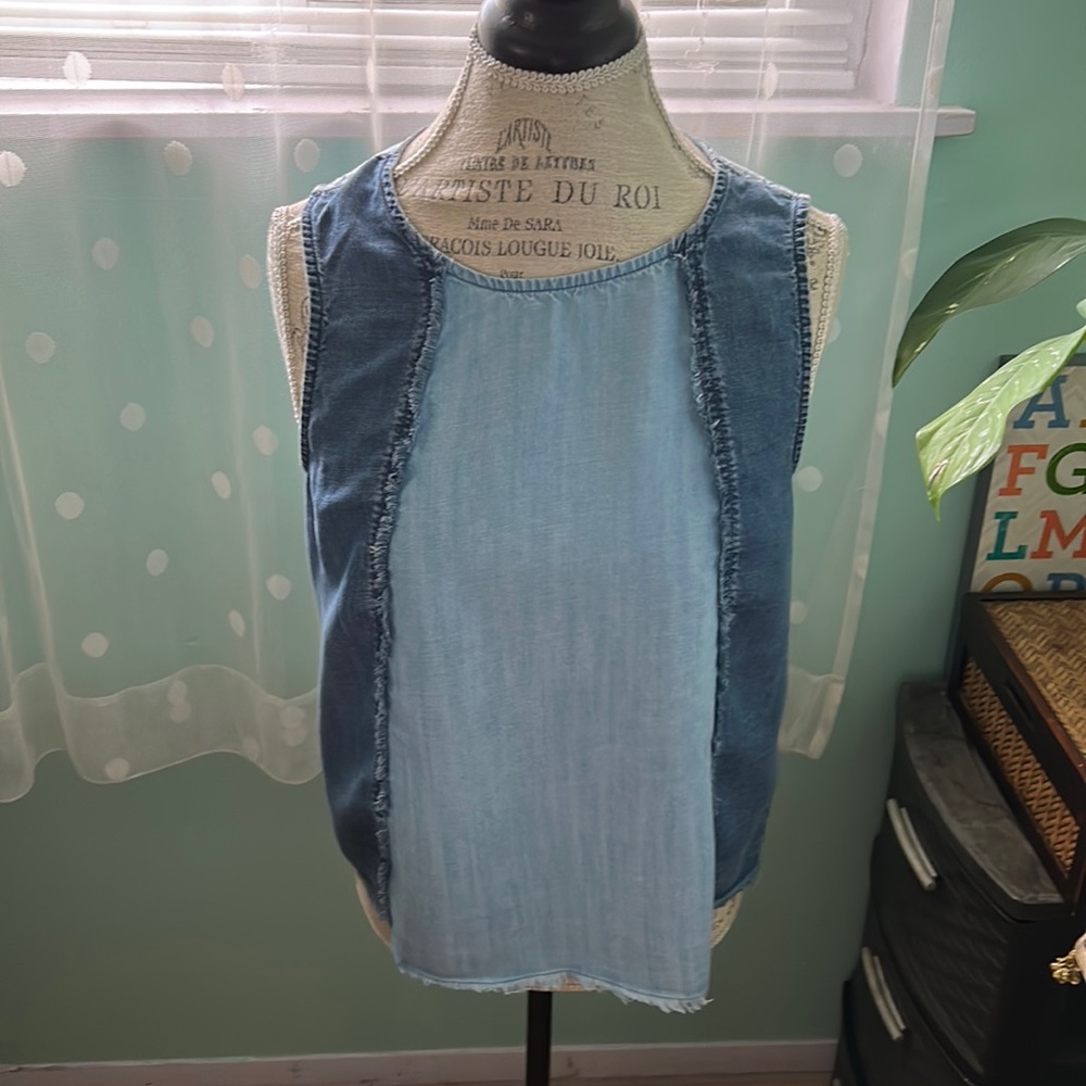 Denim Summer Top